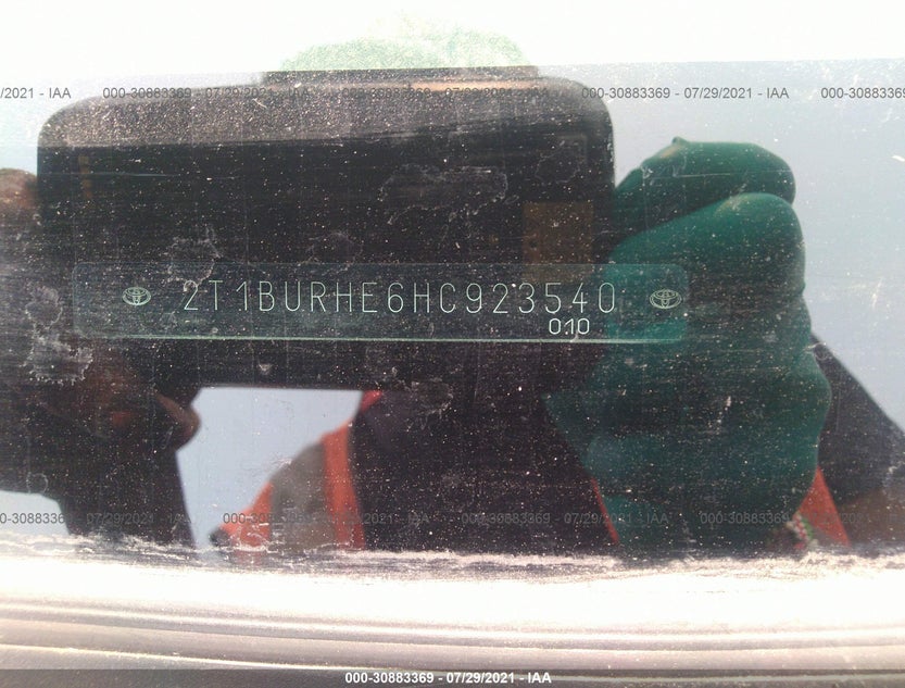 2T1BURHE6HC923540