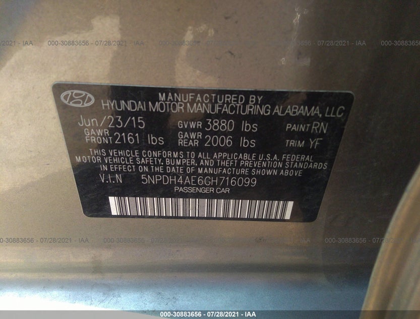 5NPDH4AE6GH716099
