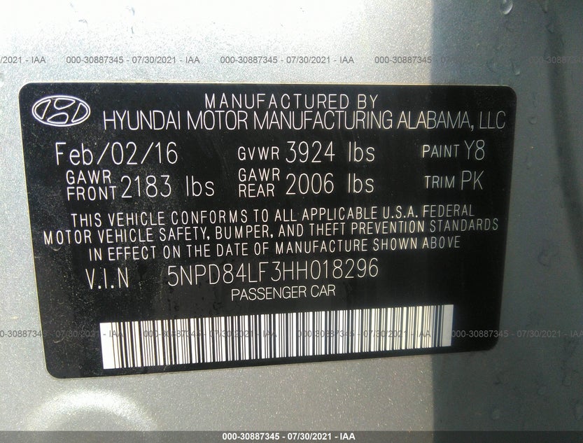 5NPD84LF3HH018296