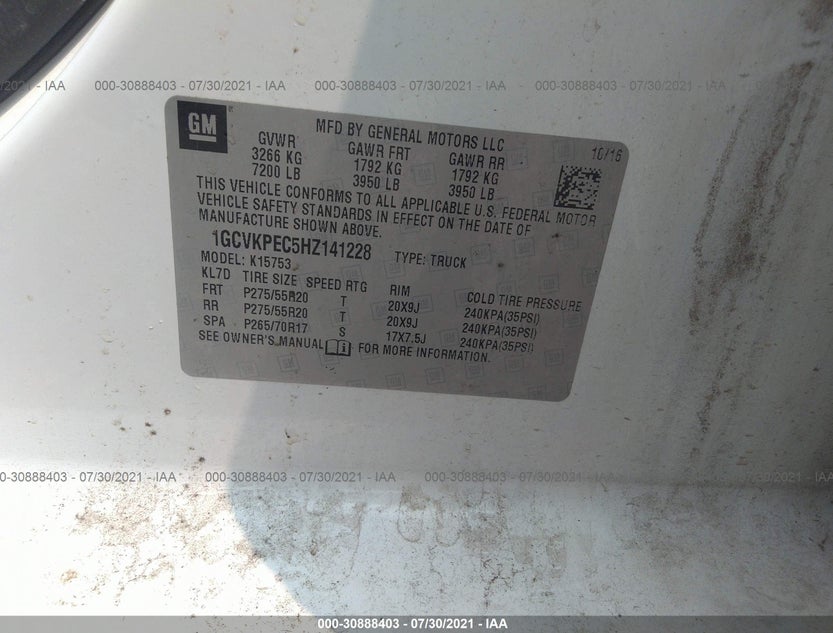 1GCVKPEC5HZ141228