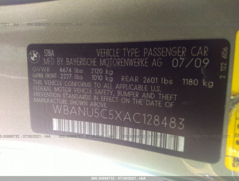 WBANU5C5XAC128483