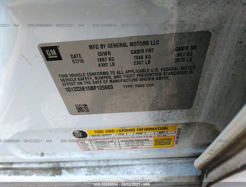 1G1ZC5E15BF129003