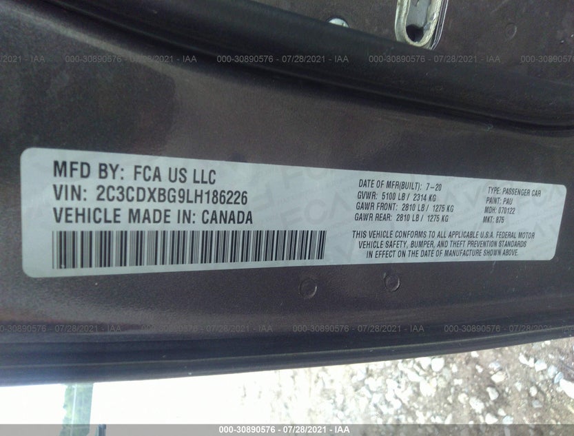 2C3CDXBG9LH186226