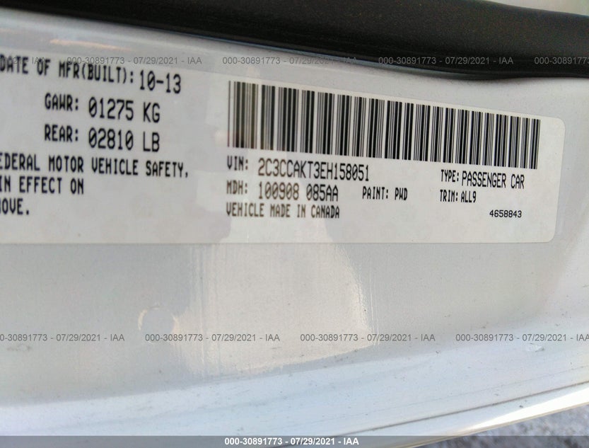 2C3CCAKT3EH158051