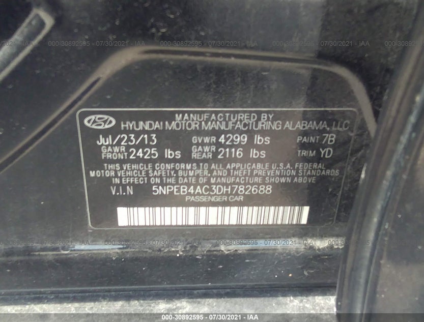 5NPEB4AC3DH782688
