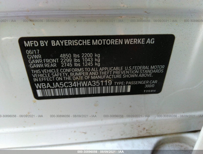 WBAJA5C34HWA35119