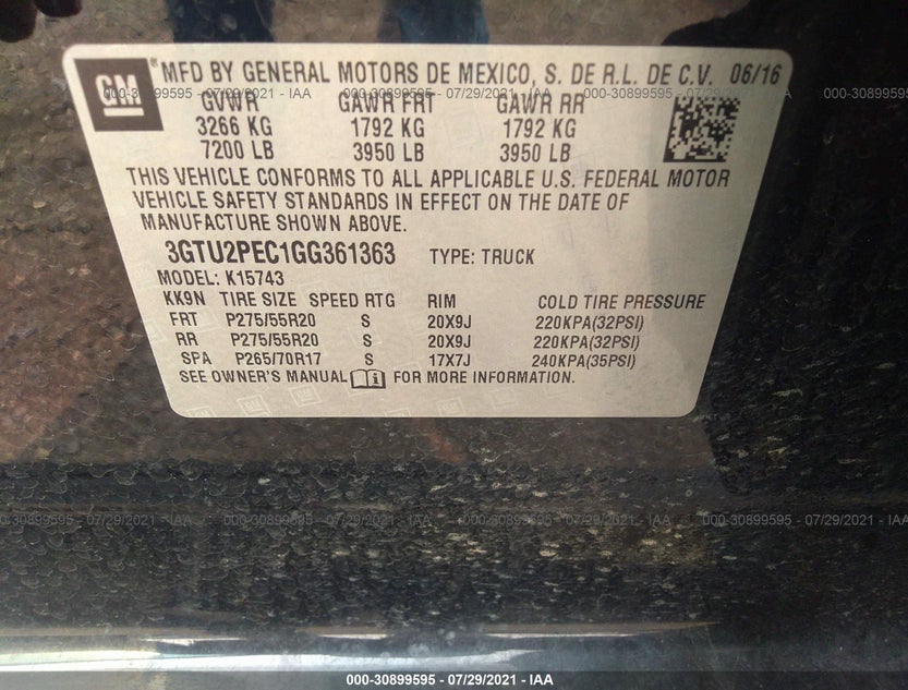 3GTU2PEC1GG361363