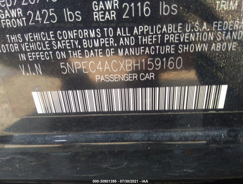 5NPEC4ACXBH159160