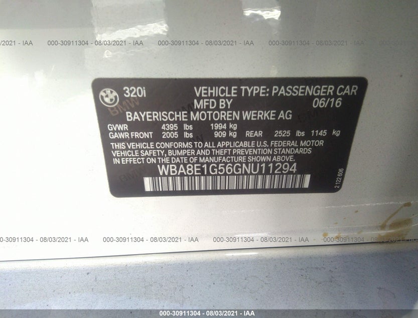 WBA8E1G56GNU11294