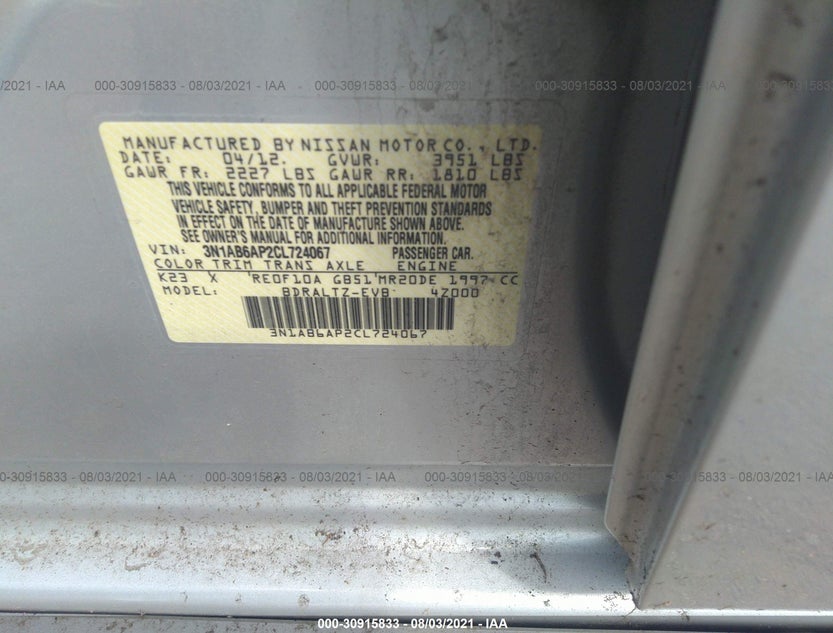 3N1AB6AP2CL724067