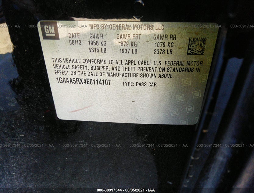 1G6AA5RX4E0114107