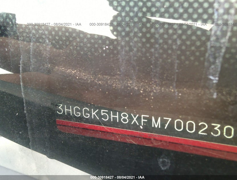 3HGGK5H8XFM700230