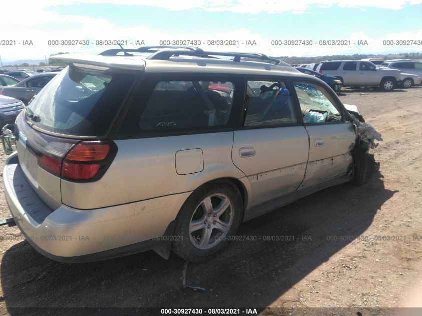 2004 Subaru Outback H6-3.0 L.l. Bean Edition VIN: 4S3BH806347611240 Lot: 30927430