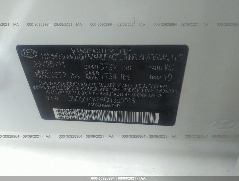 5NPDH4AE6CH089916