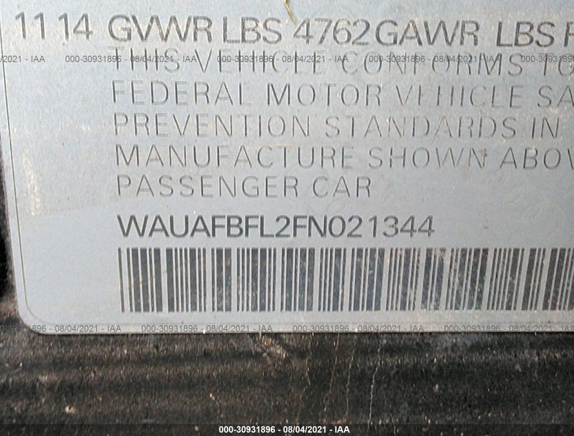 WAUAFBFL2FN021344