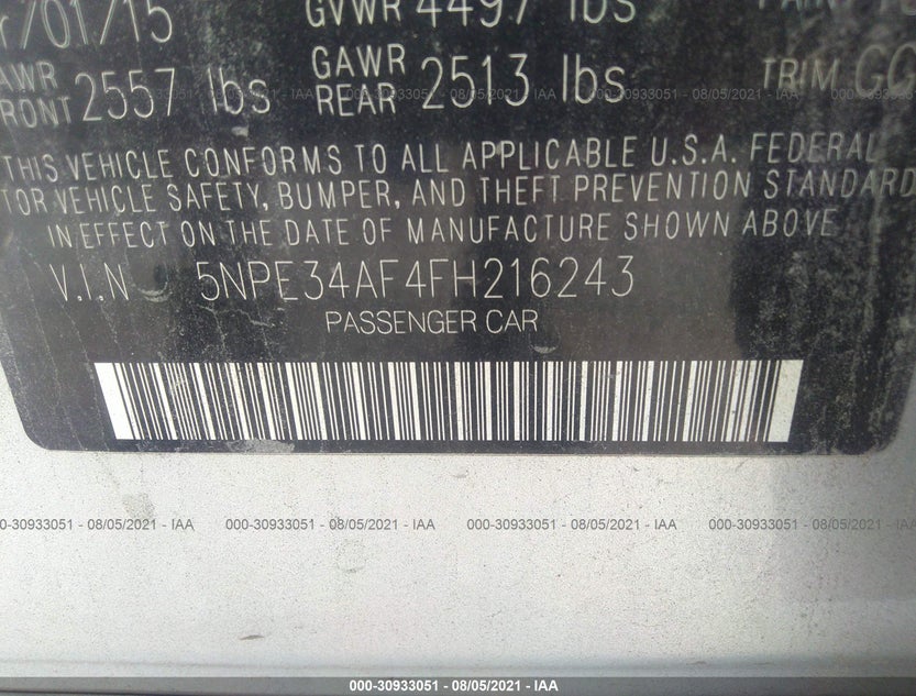 5NPE34AF4FH216243