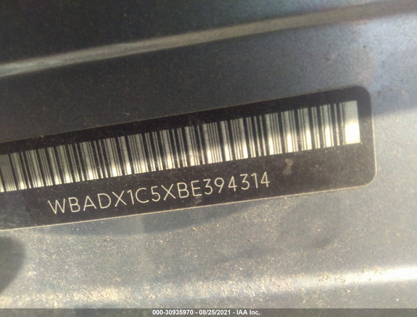WBADX1C5XBE394314