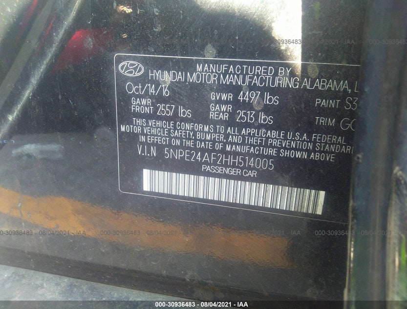 5NPE24AF2HH514005