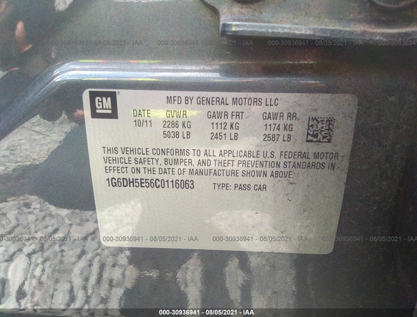 1G6DH5E56C0116063