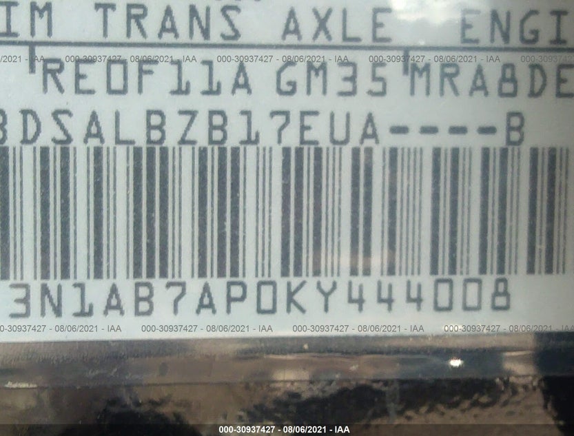 3N1AB7AP0KY444008