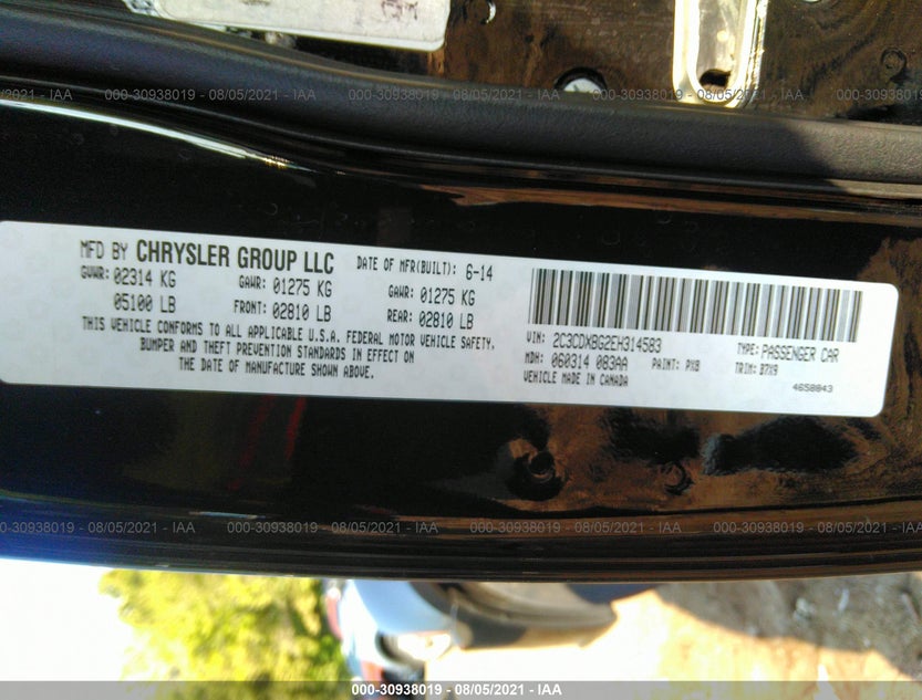 2C3CDXBG2EH314583