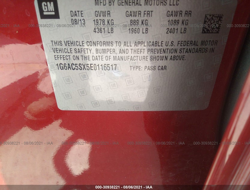 1G6AC5SX5E0116517