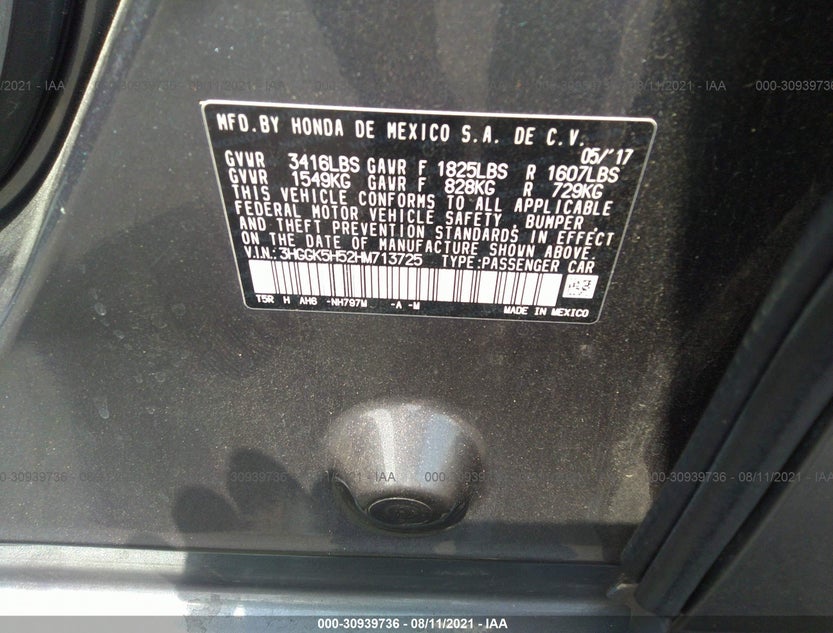 3HGGK5H52HM713725