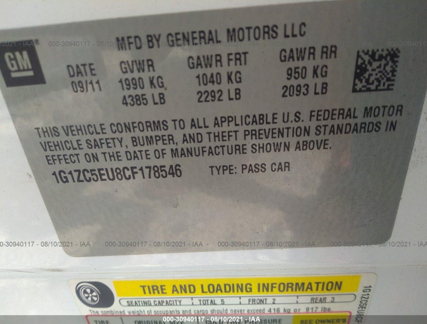 1G1ZC5EU8CF178546