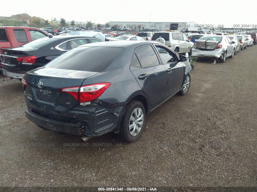 2016 Toyota Corolla Le VIN: 2T1BURHEXGC701291 Lot: 40390086