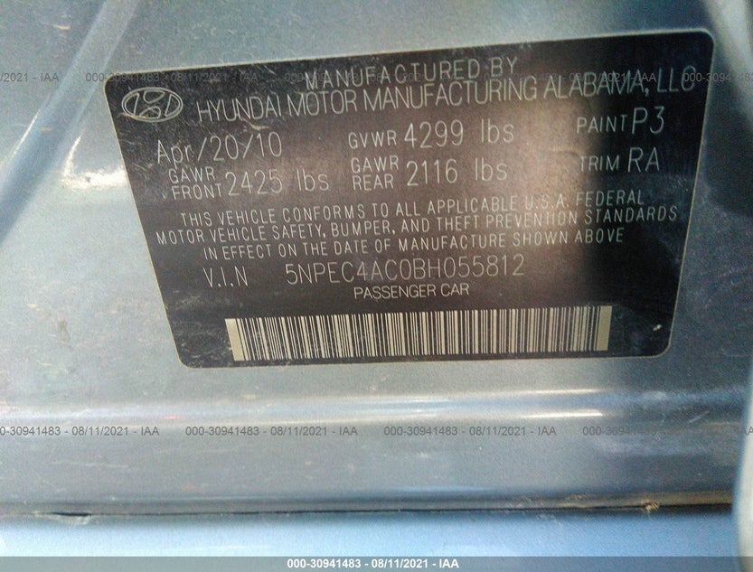 5NPEC4AC0BH055812