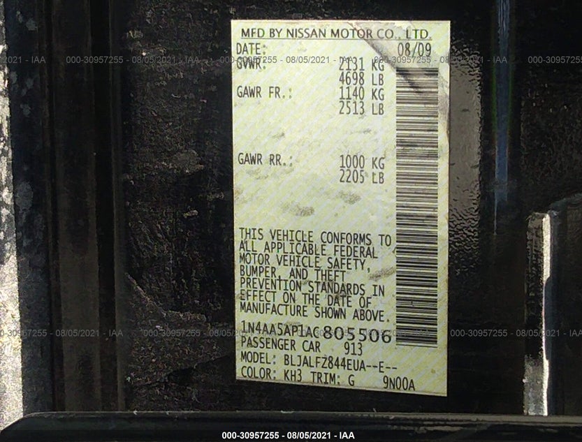 1N4AA5AP1AC805506