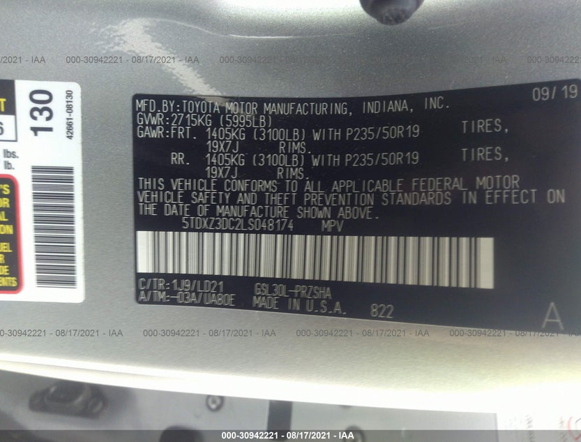 5TDXZ3DC2LS048174
