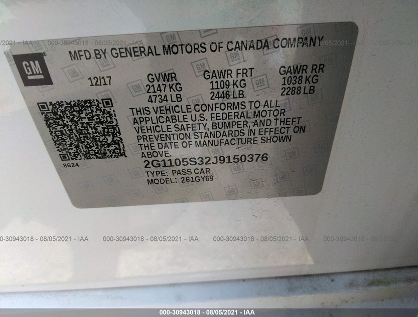 2G1105S32J9150376