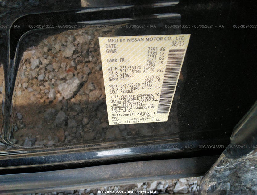 5N1AZ2MH8FN263611
