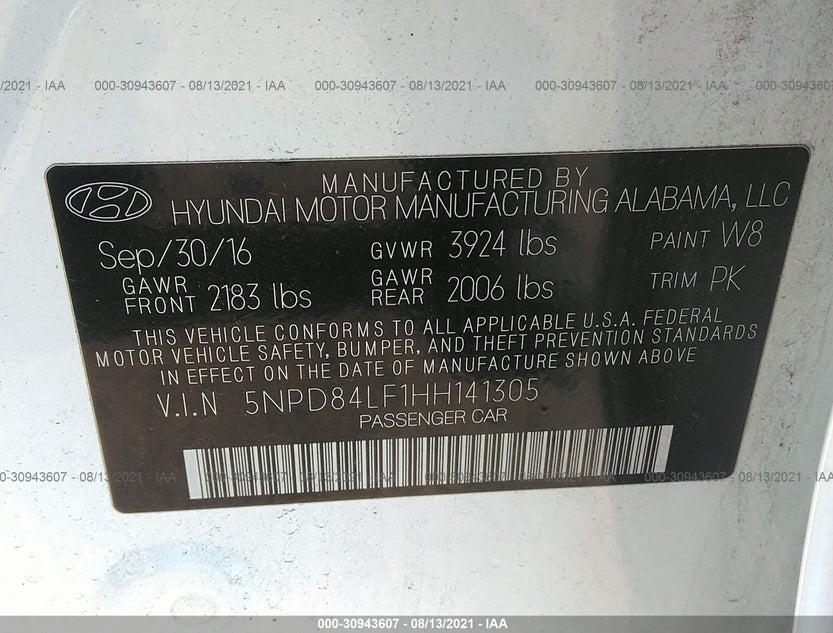 5NPD84LF1HH141305
