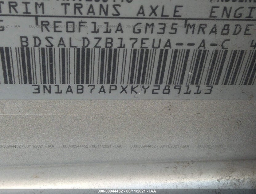 3N1AB7APXKY289113