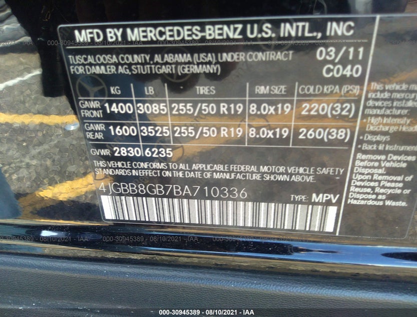 4JGBB8GB7BA710336