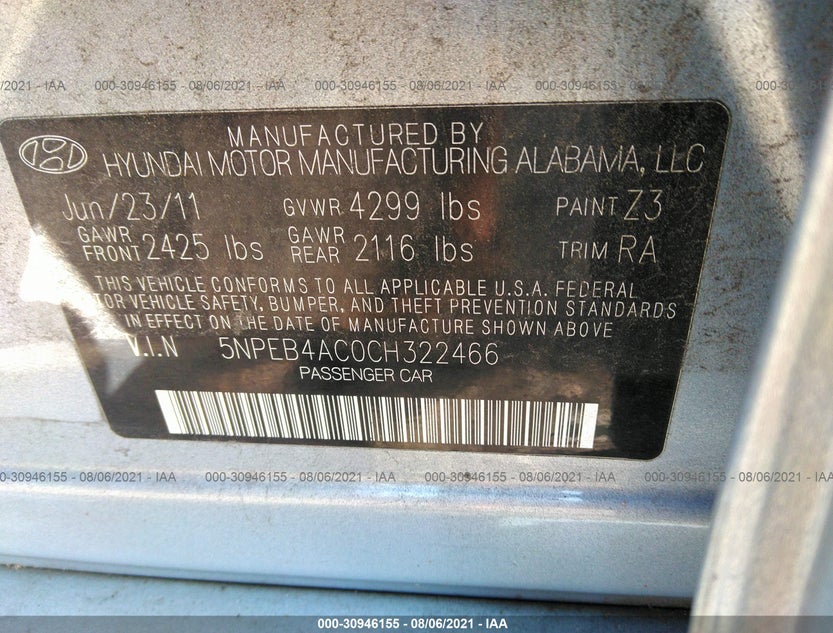 5NPEB4AC0CH322466