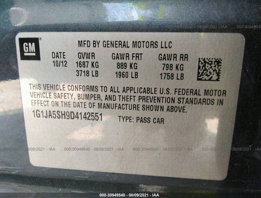 1G1JA5SH9D4142551