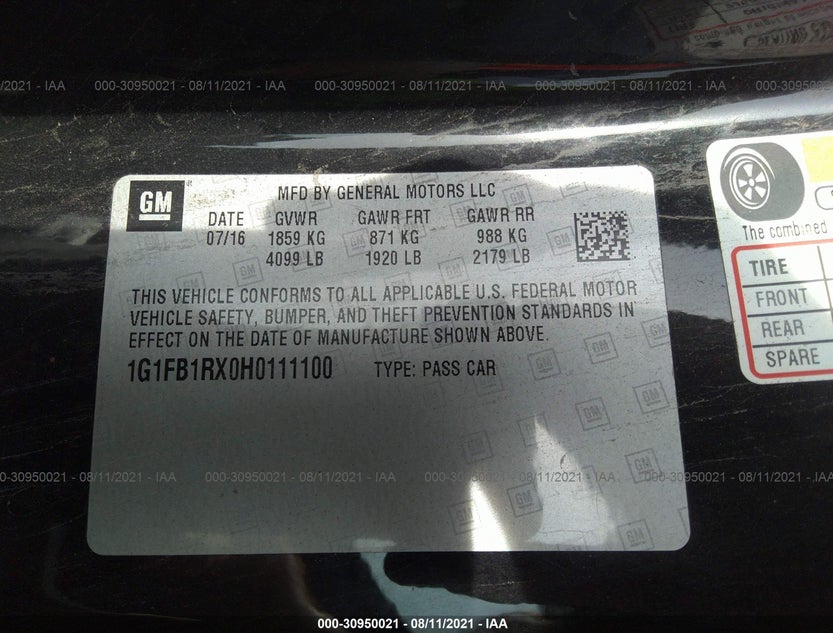 1G1FB1RX0H0111100