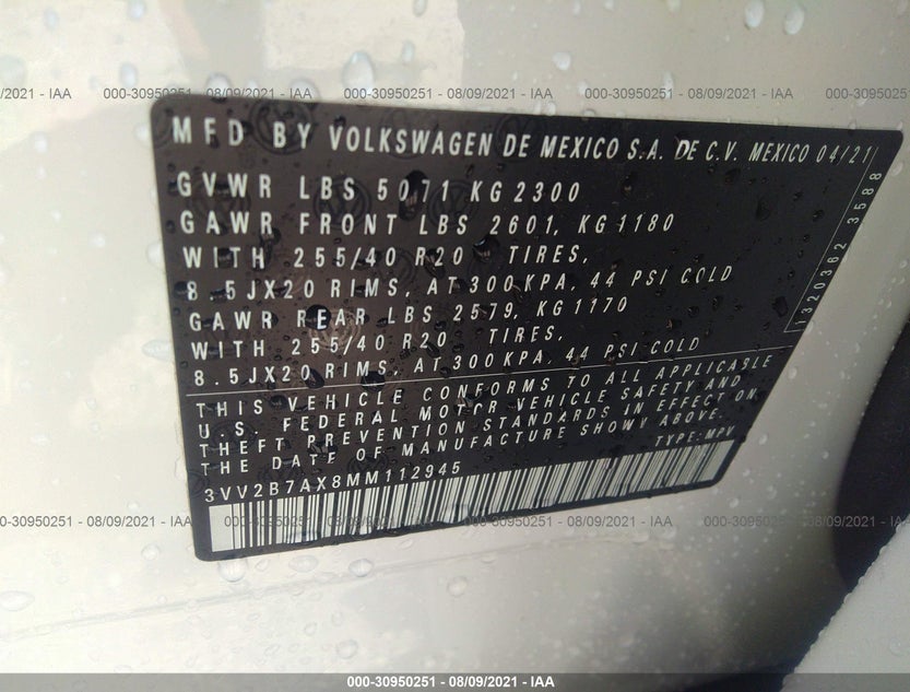 3VV2B7AX8MM112945
