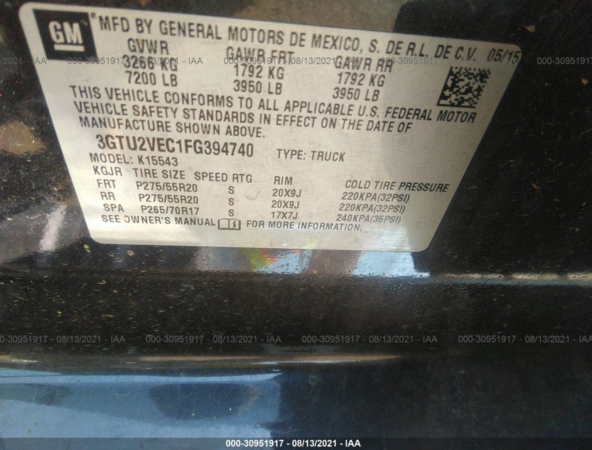 3GTU2VEC1FG394740