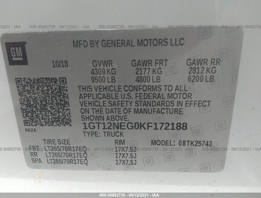 1GT12NEG0KF172188