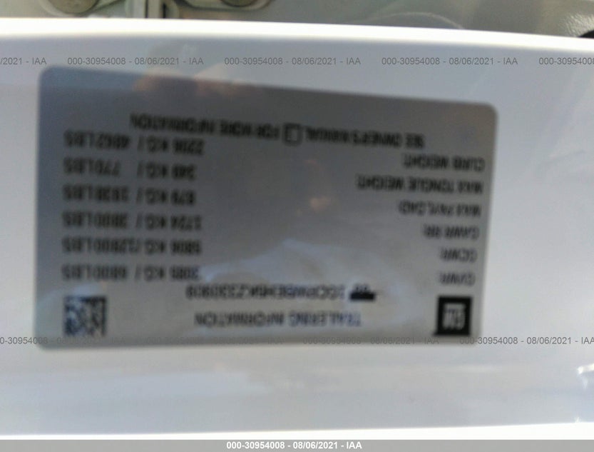 1GCRWBEH5KZ330909