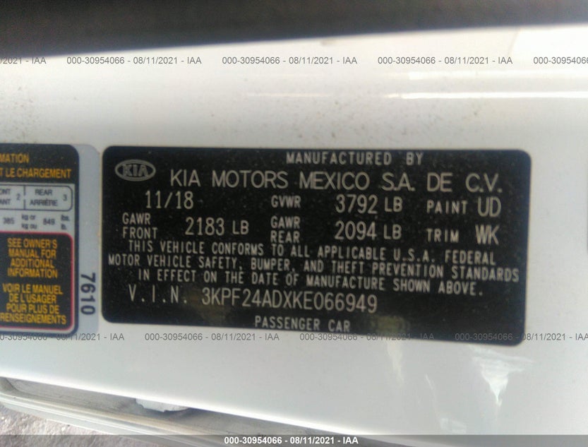 3KPF24ADXKE066949