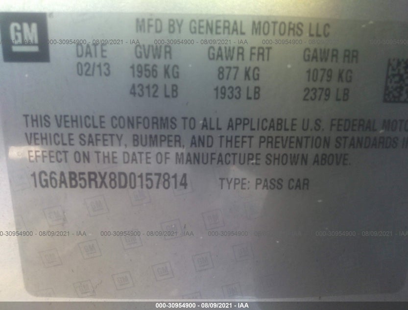 1G6AB5RX8D0157814