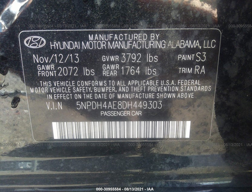5NPDH4AE8DH449303
