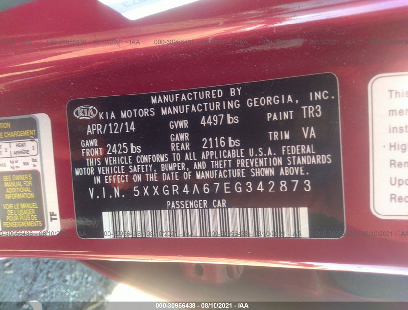 5XXGR4A67EG342873