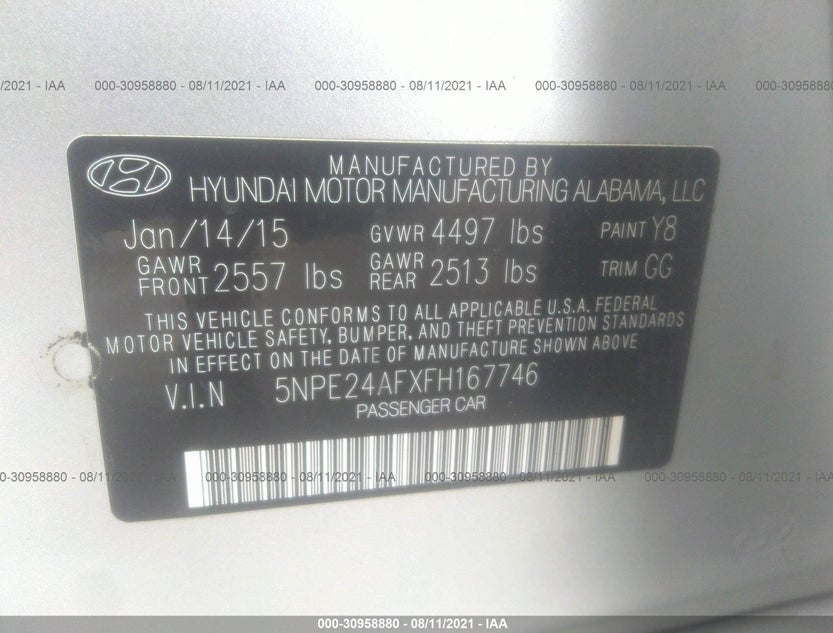 5NPE24AFXFH167746