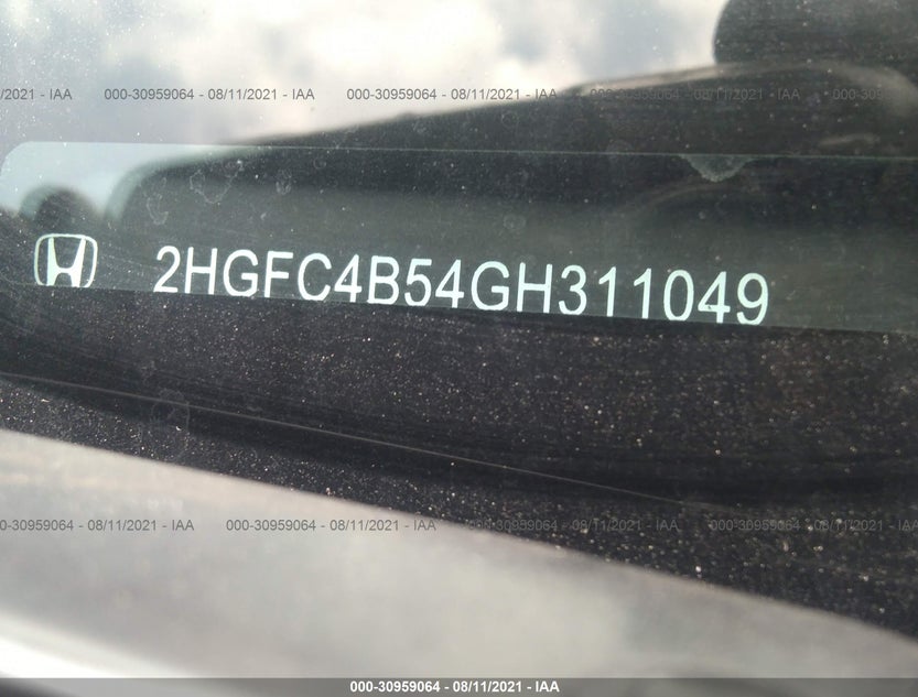 2HGFC4B54GH311049